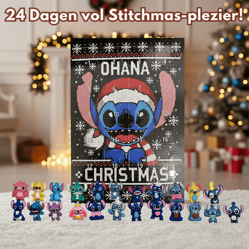 Milo & Moon - Stitch Kerst Adventskalender 2025 - Limited edition