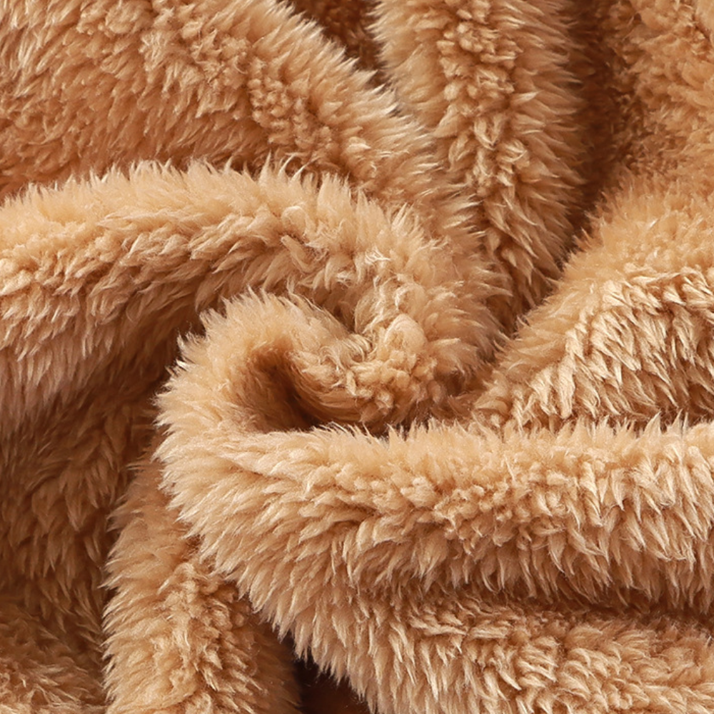 SnugglePaws – Zachte Fleece Baby Onesie met Dierenontwerp