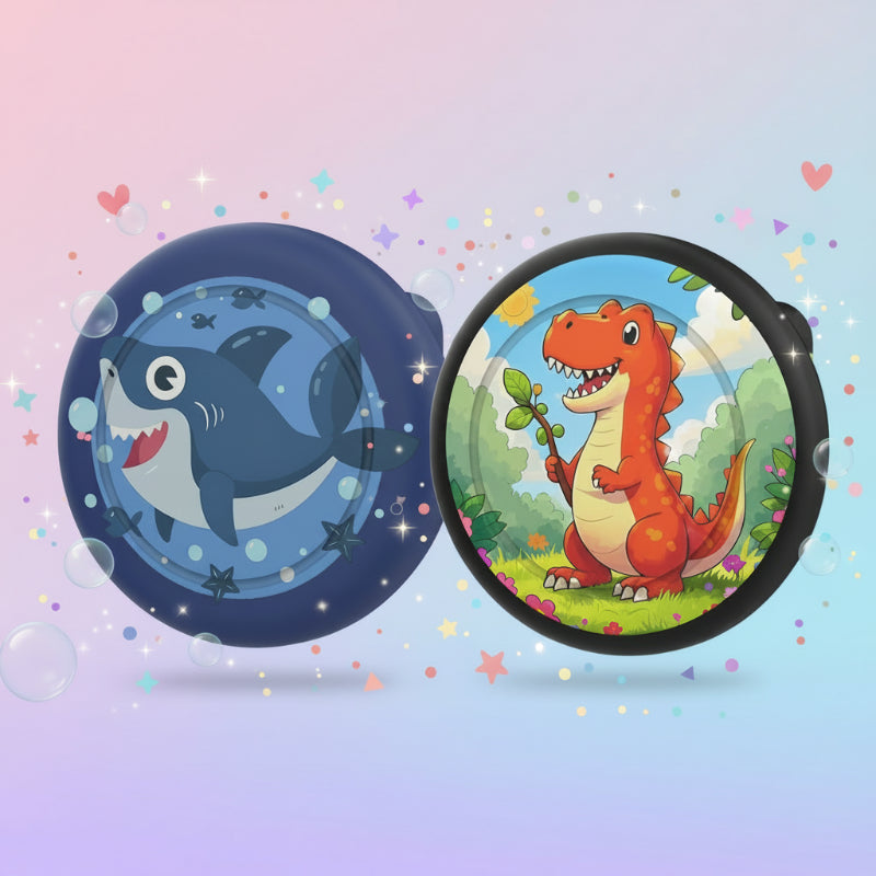 SafePin – AirTag + Hoesje met Broche