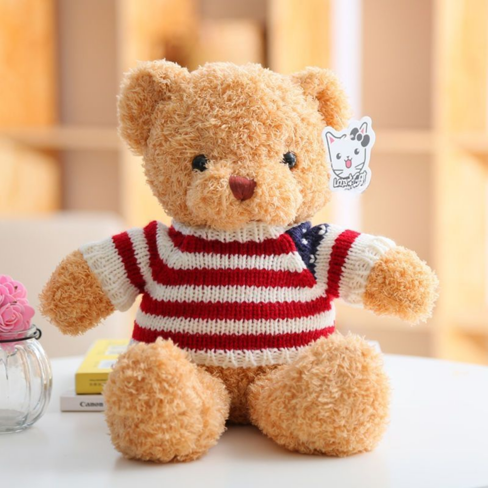 HoodieHug – Teddybeer Knuffel met Hoodie