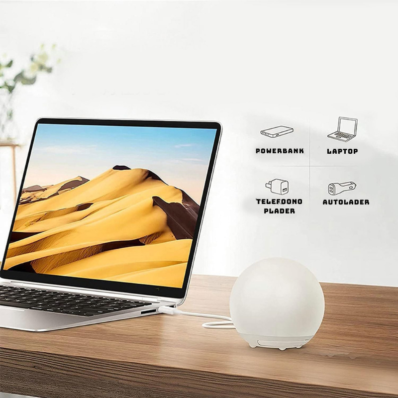 DreamGlow™ – Dimbaar Nachtlampje van Siliconen – Rustige Nachtverlichting voor Baby