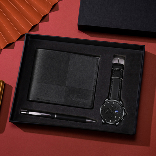 LegacyMark – Heren Cadeauset met Horloge, Portemonnee en Pen