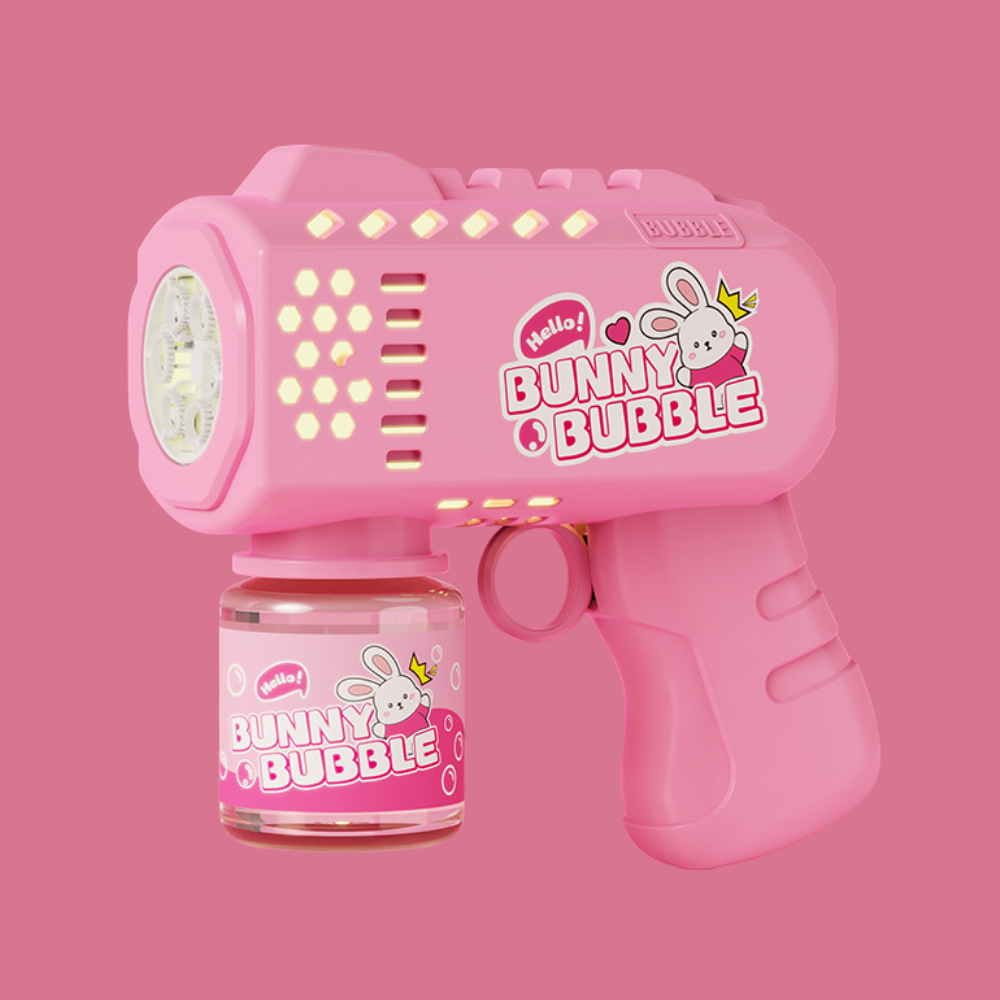 BubbleBlitz – Automatisch Bellenpistool voor Kinderen