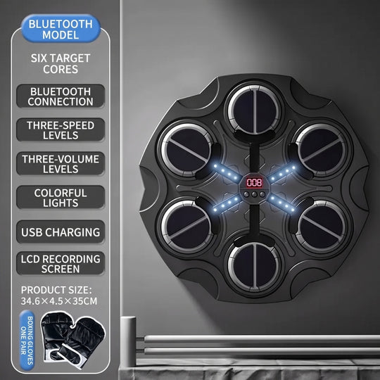 BoxingSync – Interactieve Bluetooth Boksmachine met Handschoenen