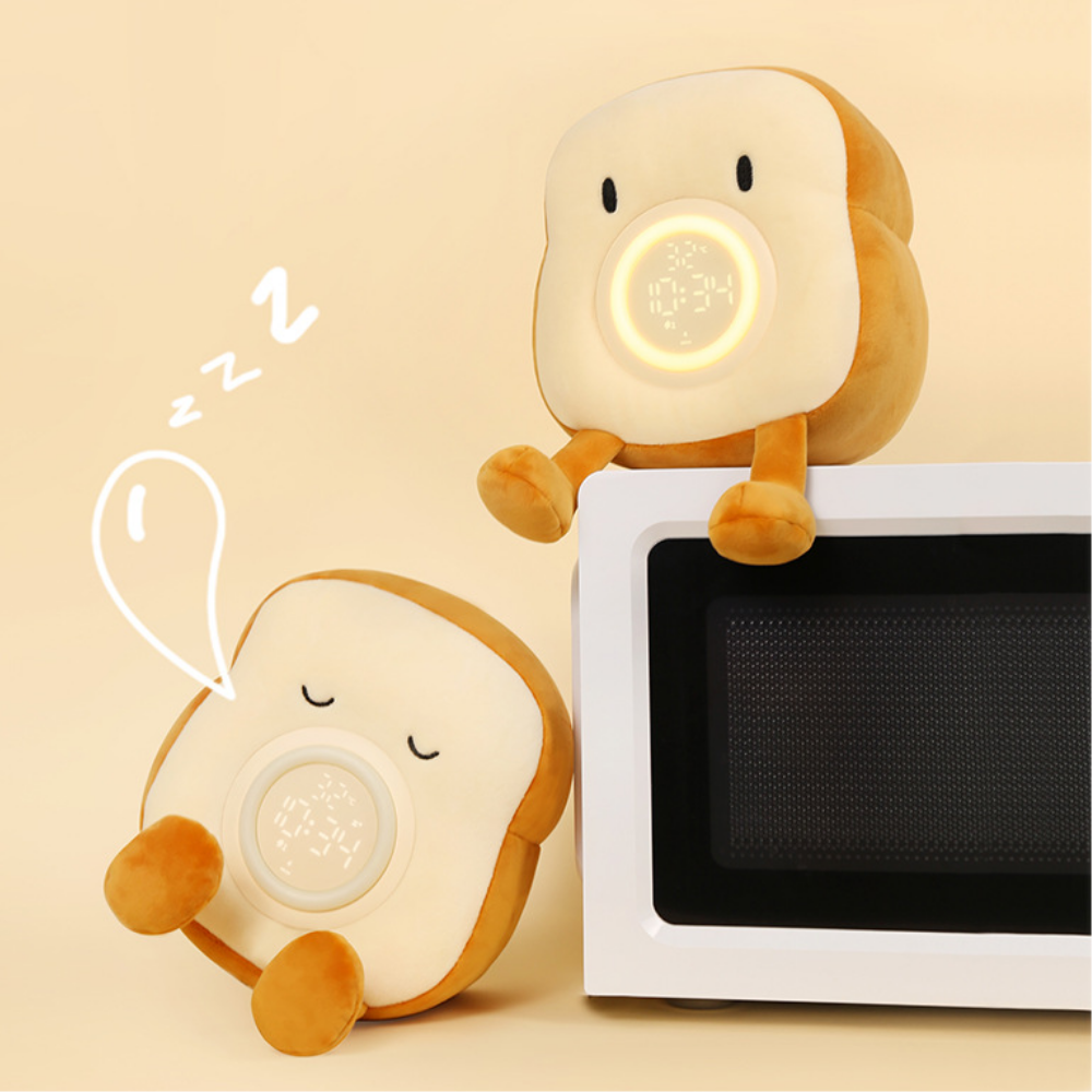 ToastGlow – Kinderwekker met Nachtlampje