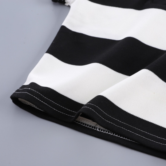 ClassicStride – Jongens Gestreepte Poloset met Short
