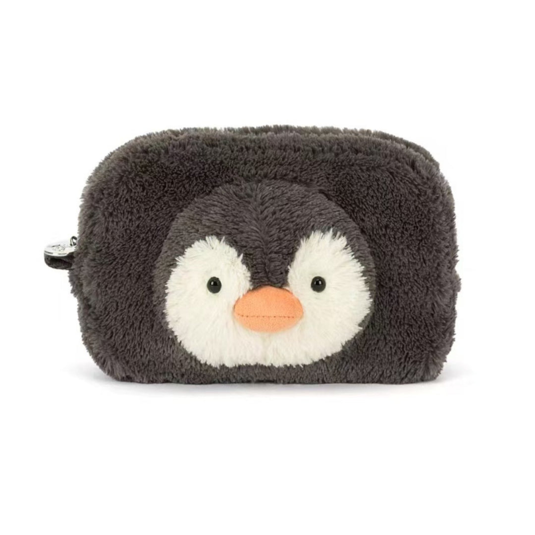 FluffyPouch – Pluche Etui met Rits voor Kinderen