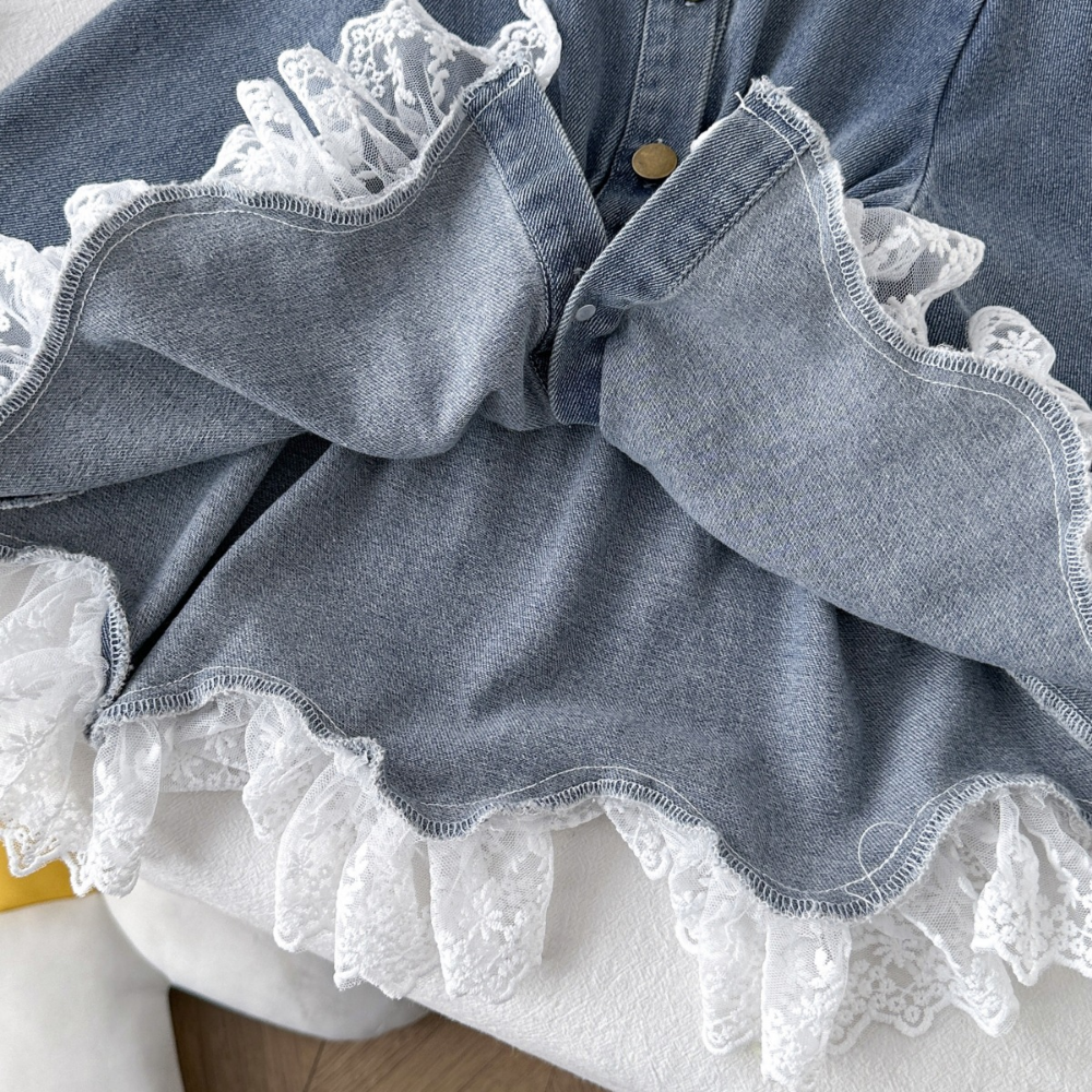 LaceDenim – Denim Jurk voor Meisjes