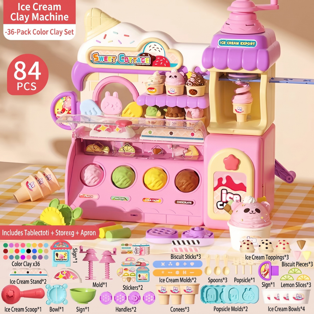 ClayCream – Klei IJsmaker Speelset