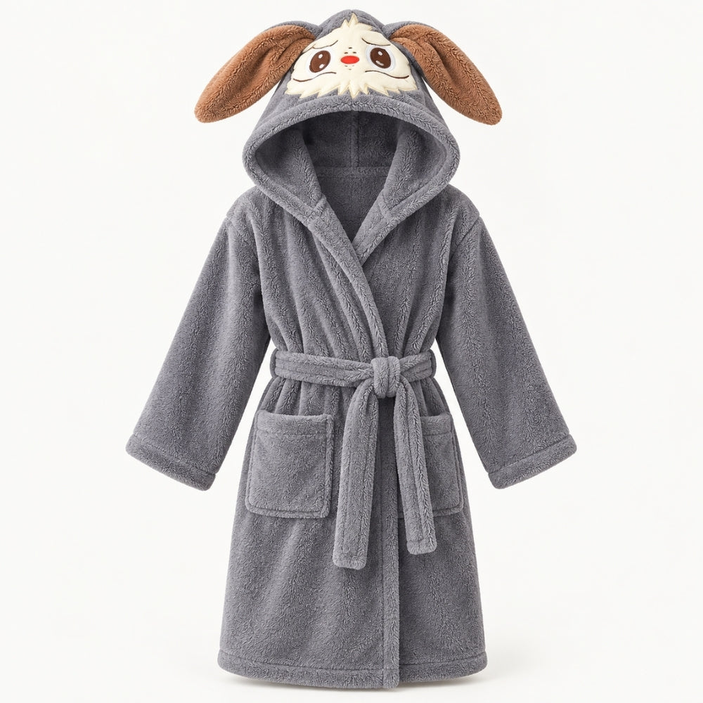 CuddleCape – Zachte Kinderbadcape met Dierenprint