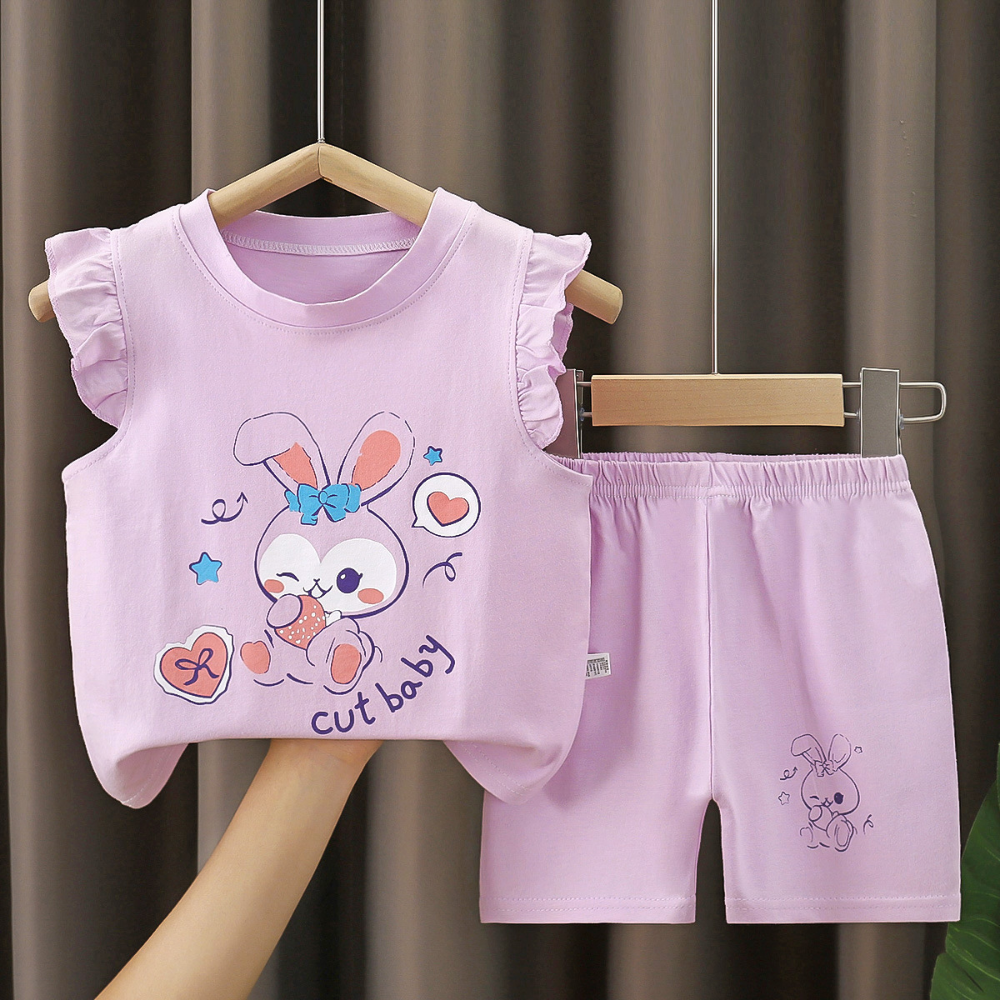 SunnySprout – Meisjes Zomerset met Ruches