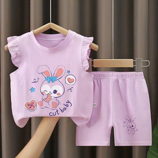 SunnySprout – Meisjes Zomerset met Ruches