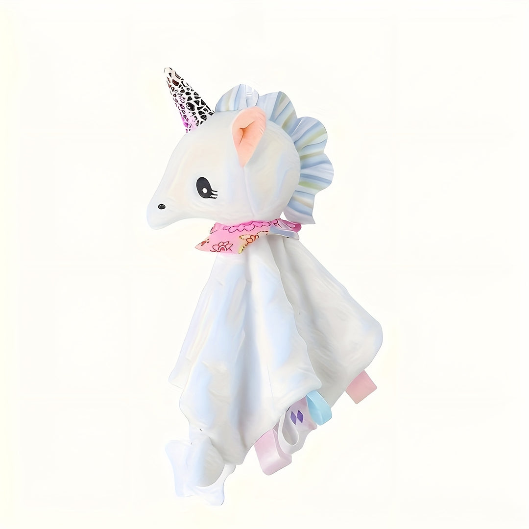 CuddleCloud™ – Zacht Baby Knuffeldoekje met Schattige Dierenontwerpen