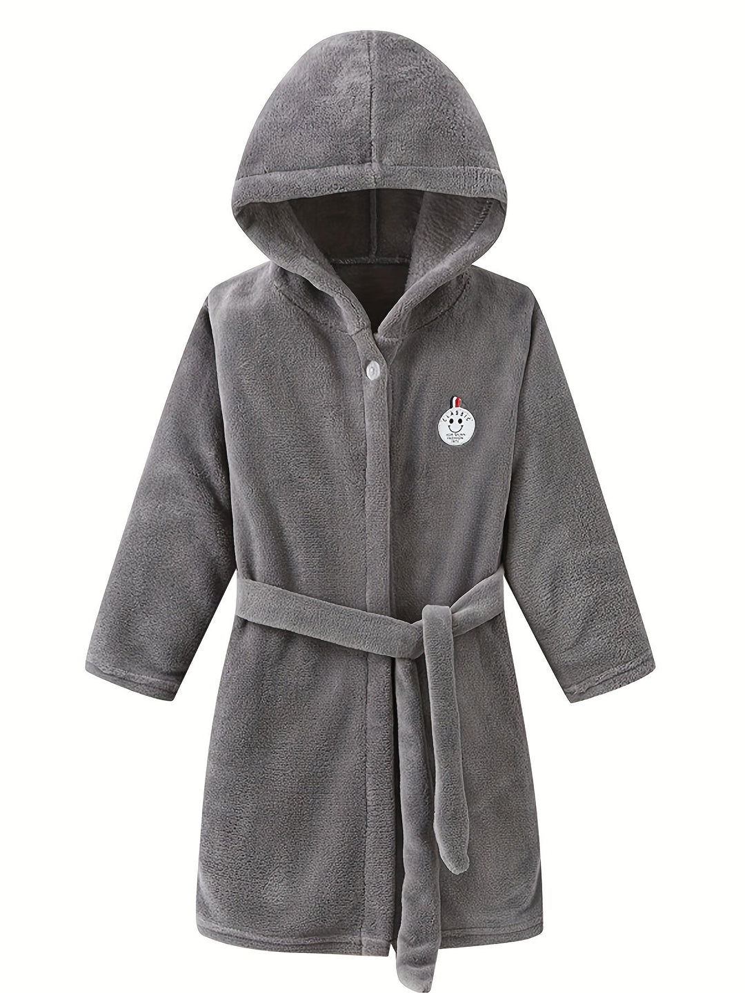 CozyCloud™ – Kinderbadjas van Flanel met Capuchon (1–15J)