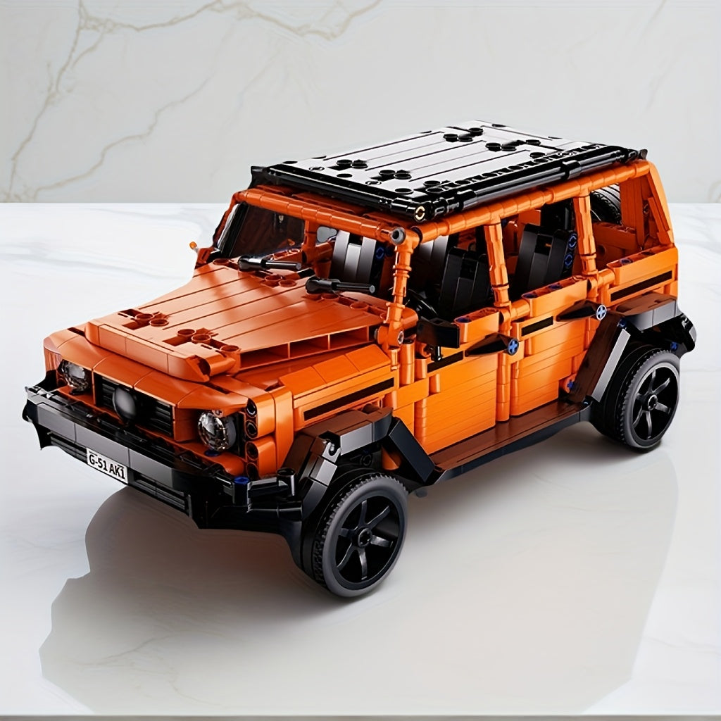 TrailBlazer™ – 1311-delige Oranje Off-Road Truck Bouwset