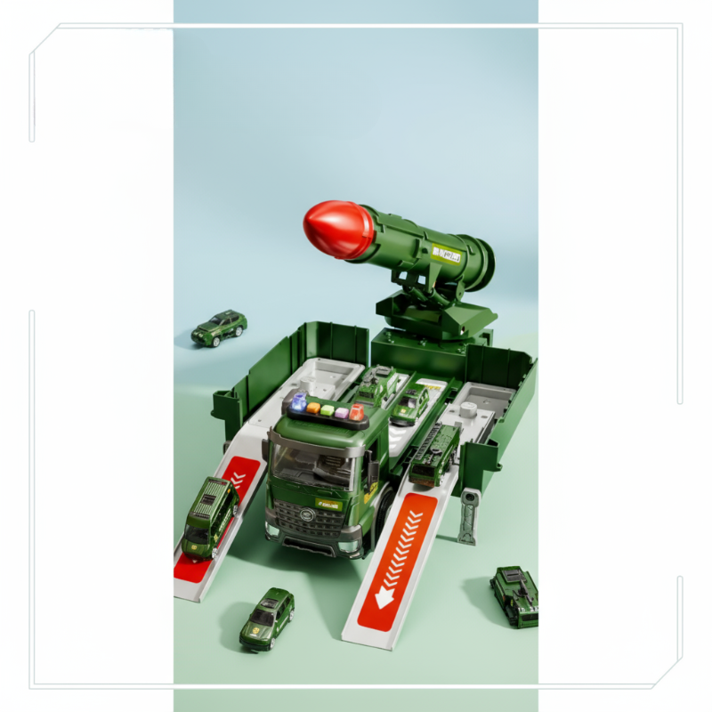 BattleRover™ – Stoere Militair Speelgoedtruck met Lanceermechanisme