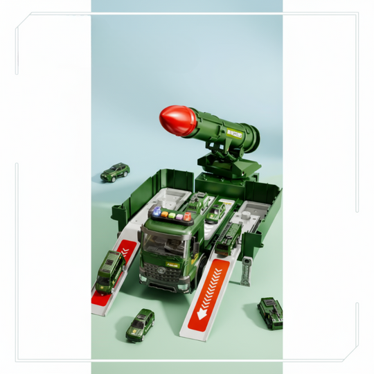 BattleRover™ – Stoere Militair Speelgoedtruck met Lanceermechanisme
