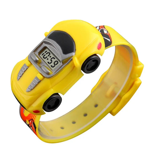 AutoTime™ Kinderhorloge - Jongens, Siliconen Band, 21 cm