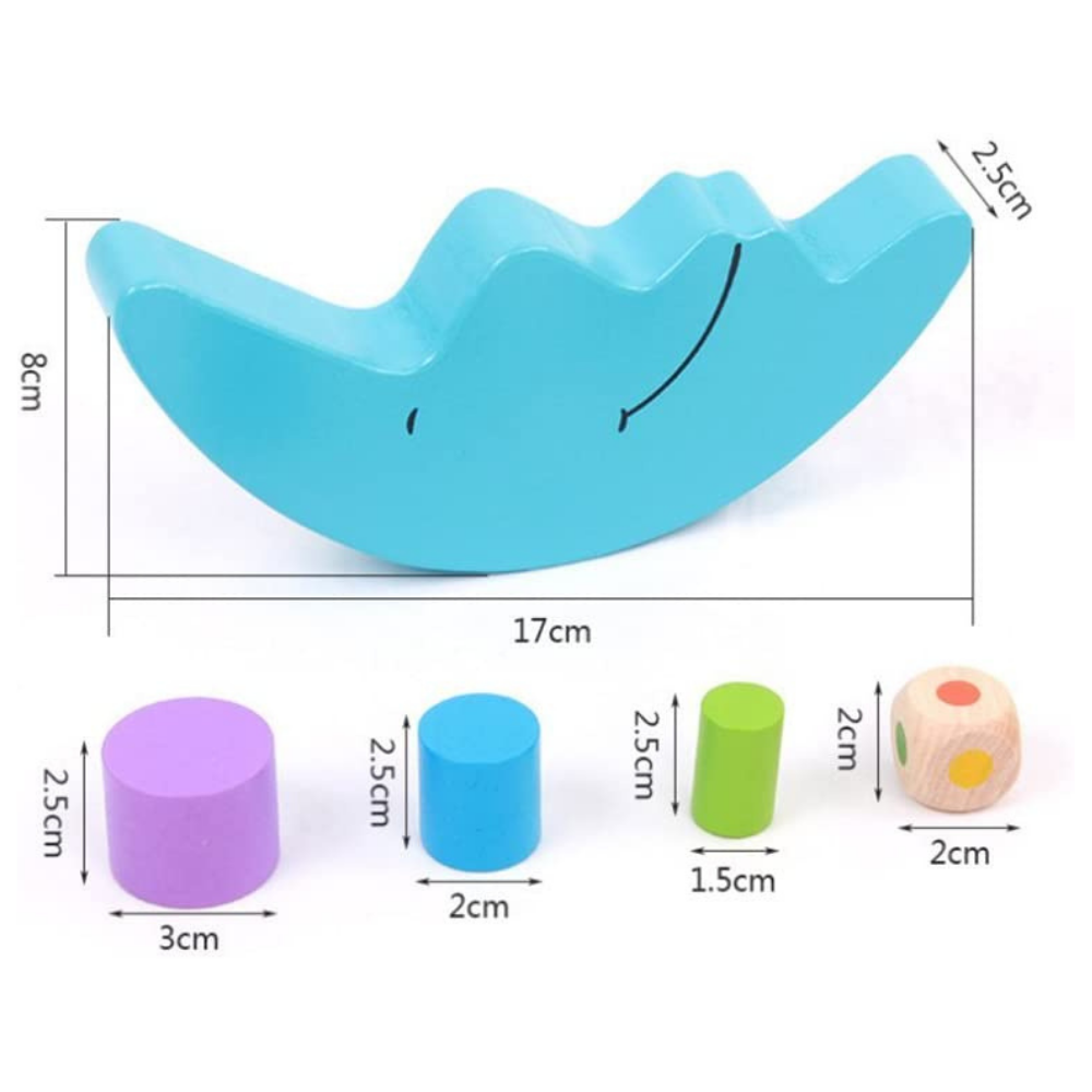 BalanceMaster™ – Houten Evenwichts- & Stapelspel voor Kinderen