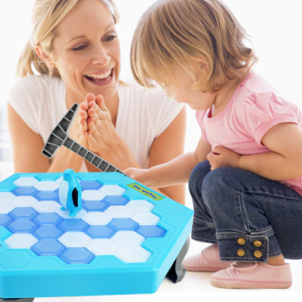 FrostyFall™ – Spannend Pinguïn Familiespel met IJsklontjes