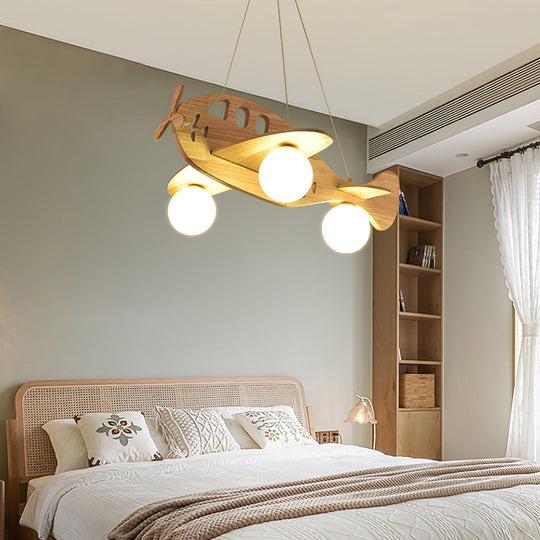 Afmetingen houten vliegtuig hanglamp