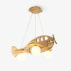 SkyHigh houten vliegtuig hanglamp voor de kinderkamer