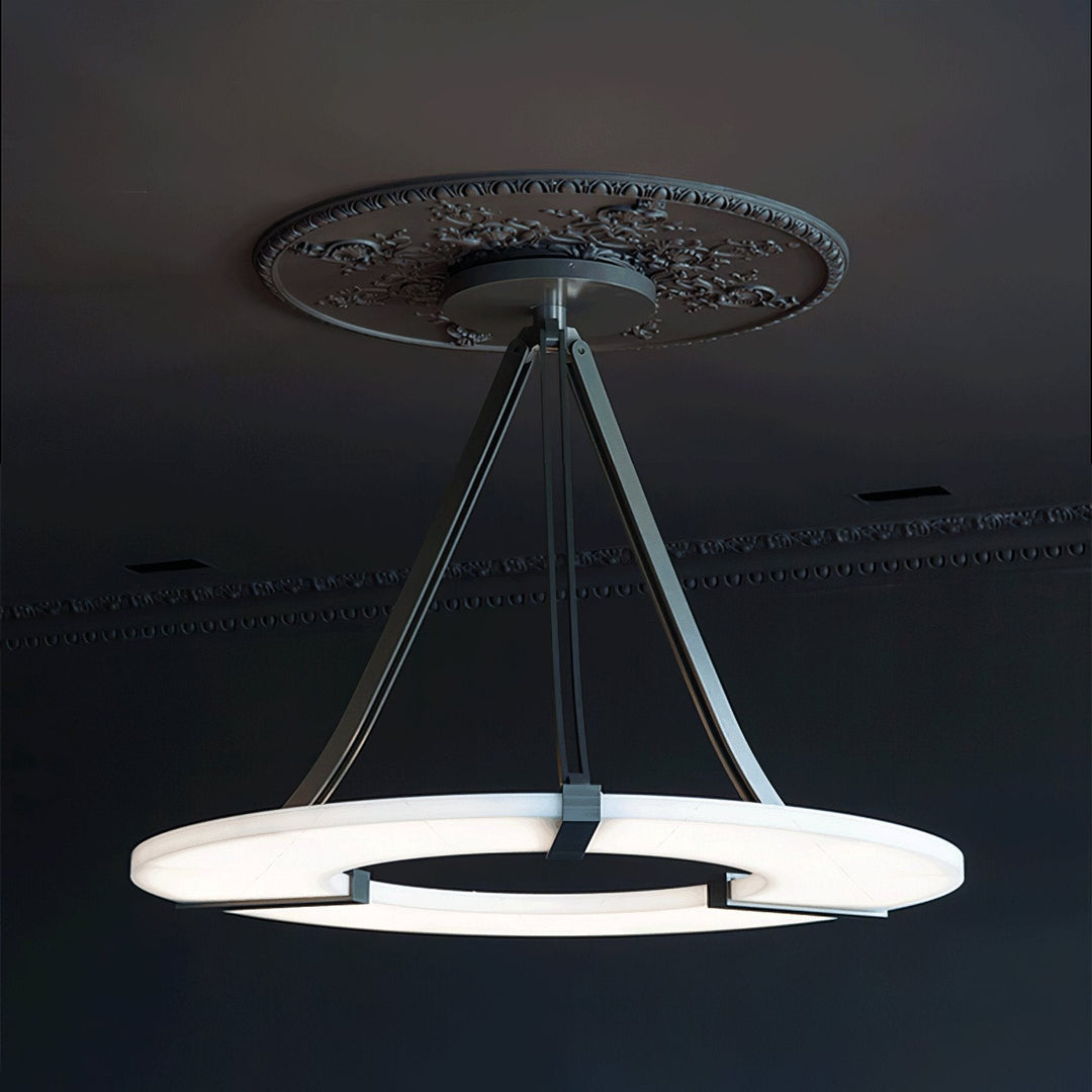 Albast hanglamp verfijnde sfeerverlichting