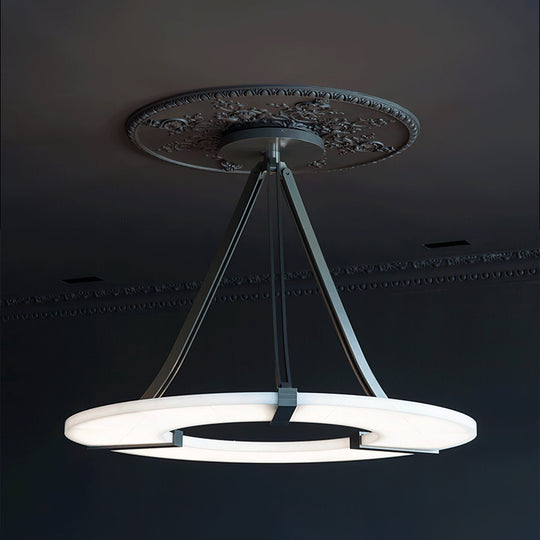 Albast hanglamp verfijnde sfeerverlichting