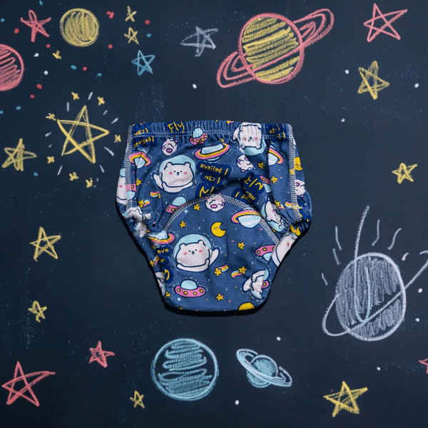 PottyPals™ – kind confident Herbruikbare Trainingsbroekjes voor Peuters, Zacht & Lekvrij