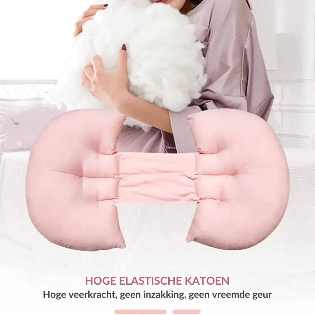 BellyHug™- Zwangerschapskussen – Optimale Buik- en Rugondersteuning voor een Comfortabele Nachtrust