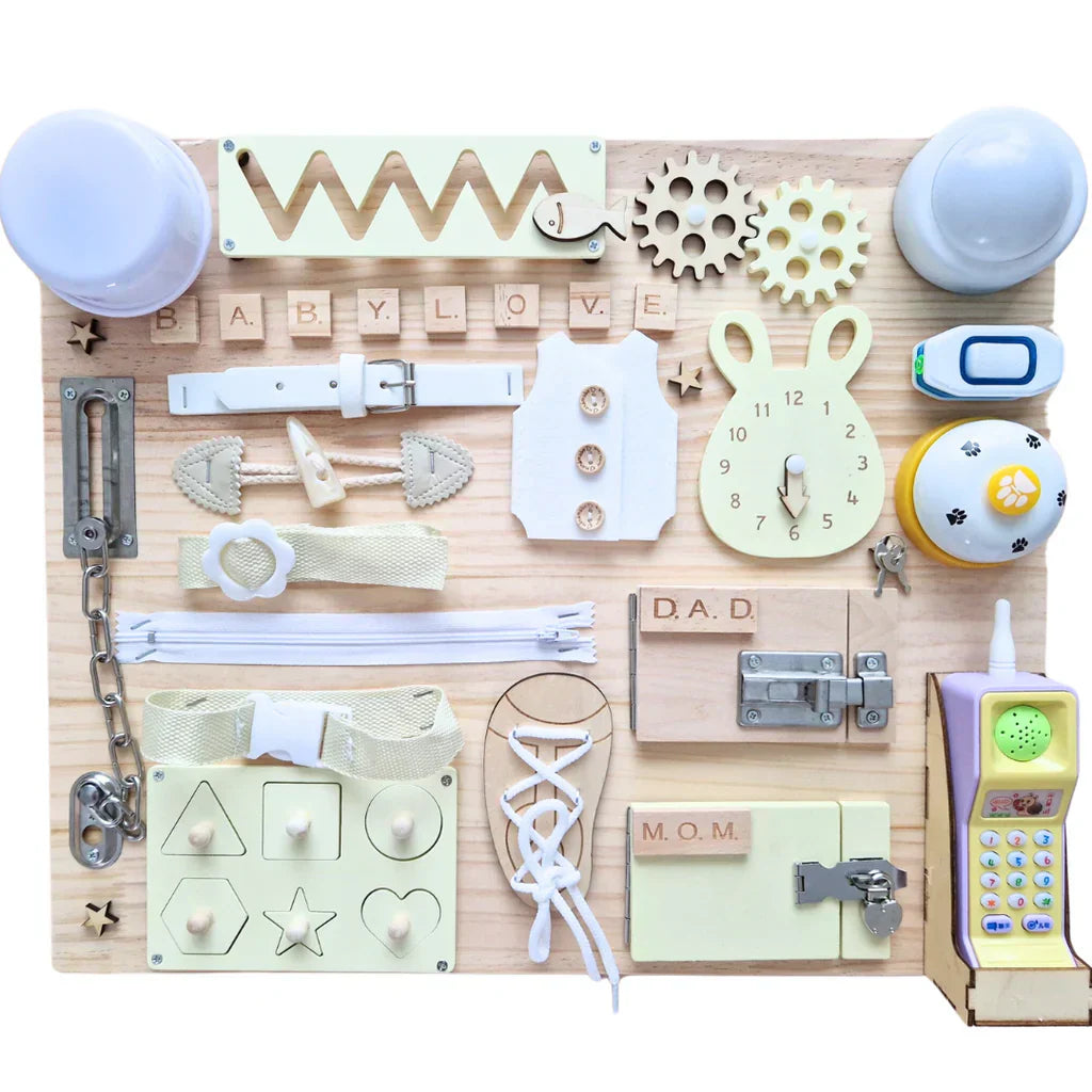 Milo & Moon™ - Montessori Activiteitenbord