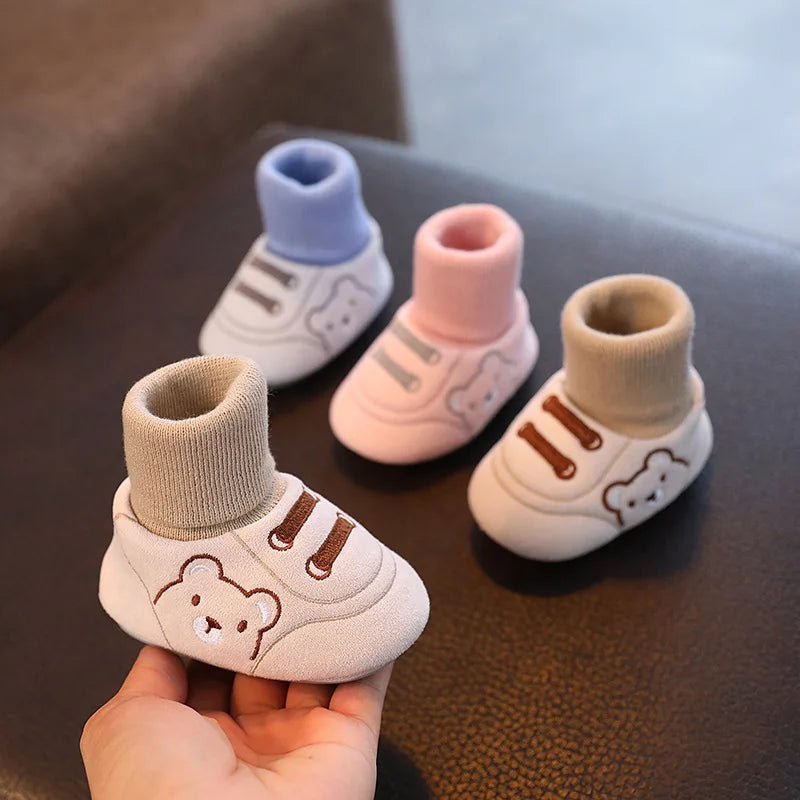 MiloSteps™ Sneaker Socks – Anti Slip Baby Schoentjes