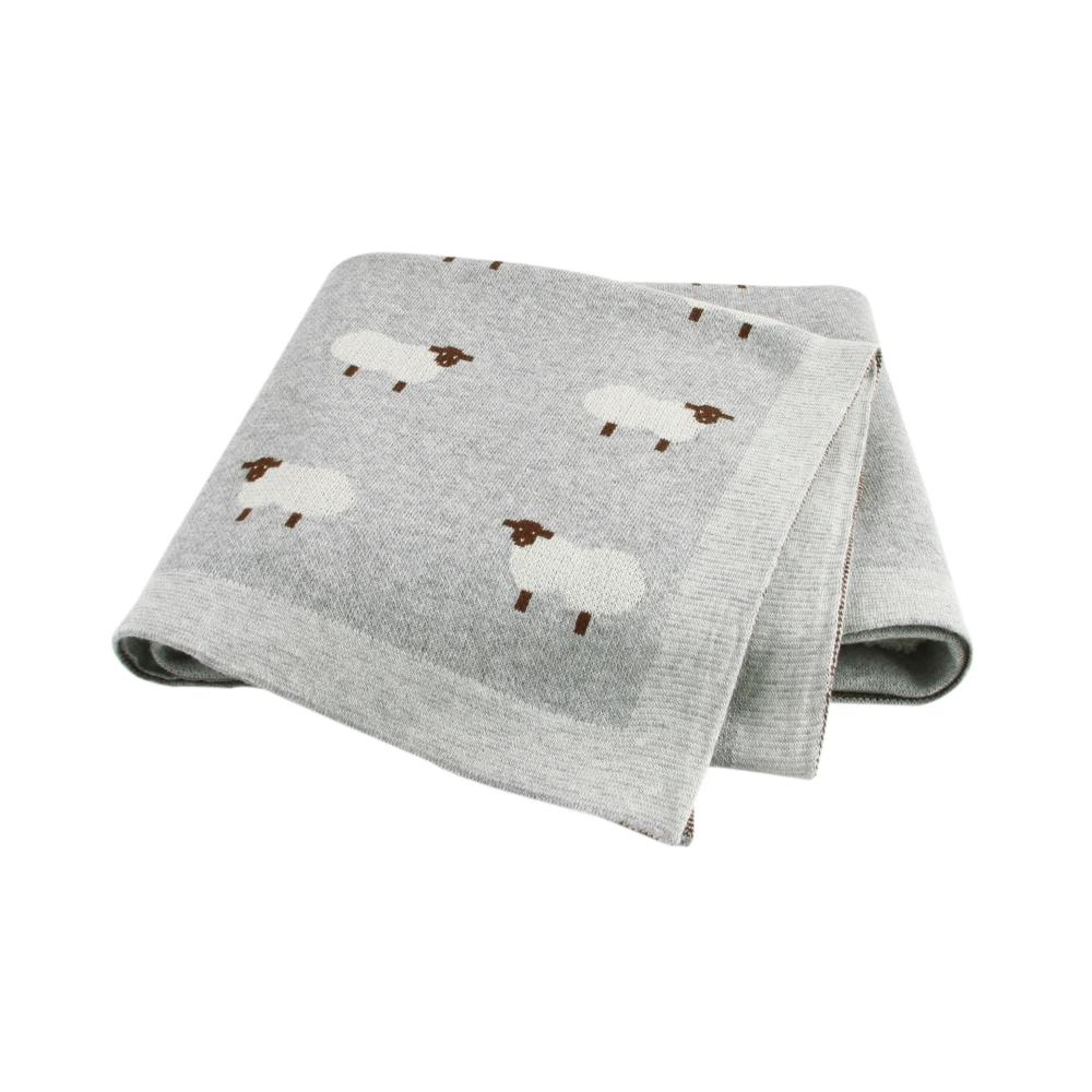 TenderWrap™ – Zachte Katoenen Babydeken – Comfort voor Elk Seizoen