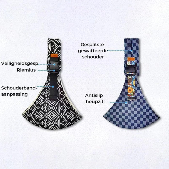 HugHop™ – De Lichtgewicht Heupdrager voor Peuters