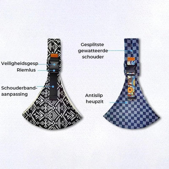 HugHop™ – De Lichtgewicht Heupdrager voor Peuters