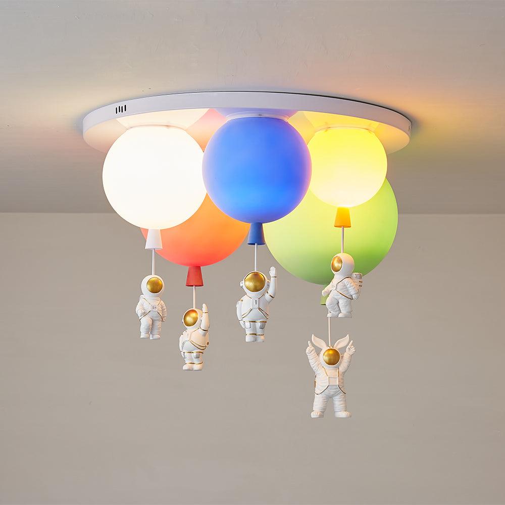 Kinderlamp in ballonvorm warm licht
