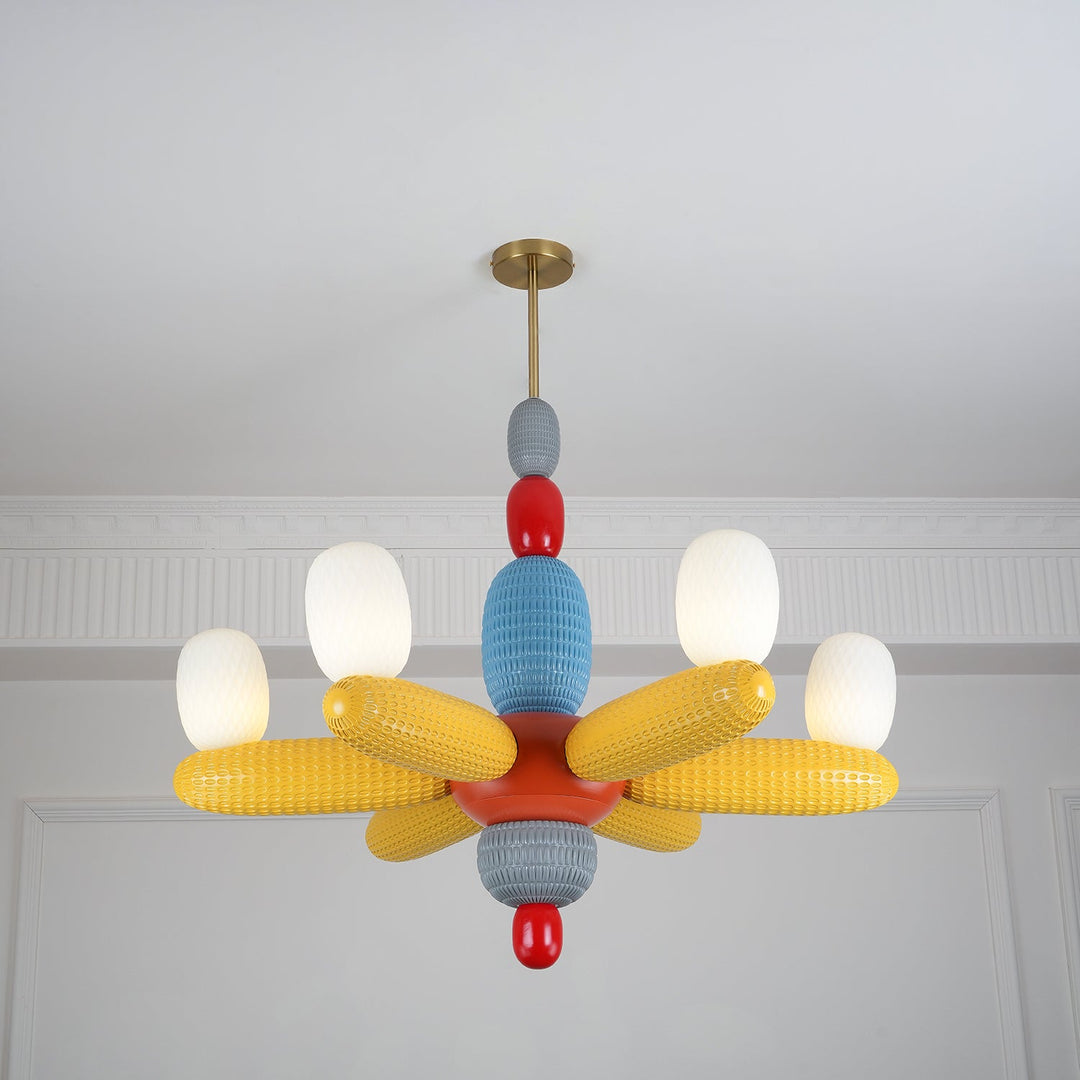 Ballonnen kroonluchter speelse kinderkamerverlichting