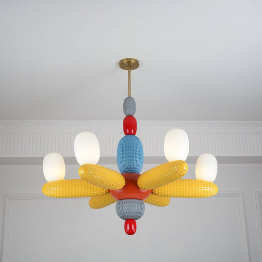 Ballonnen kroonluchter speelse kinderkamerverlichting