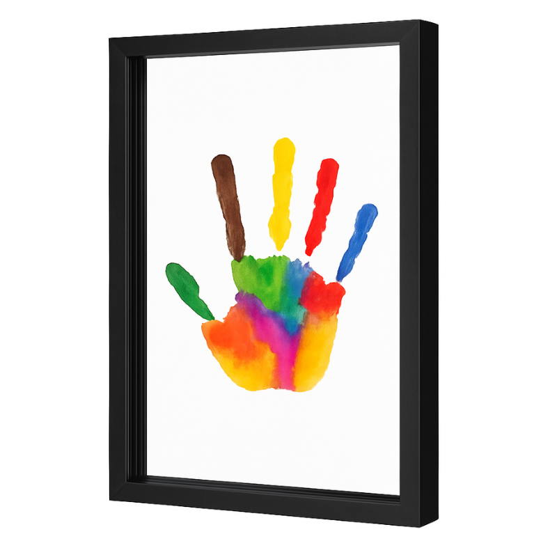EverPrints™ – Handen die nooit vergeten worden – Herinneringsframe voor Familie