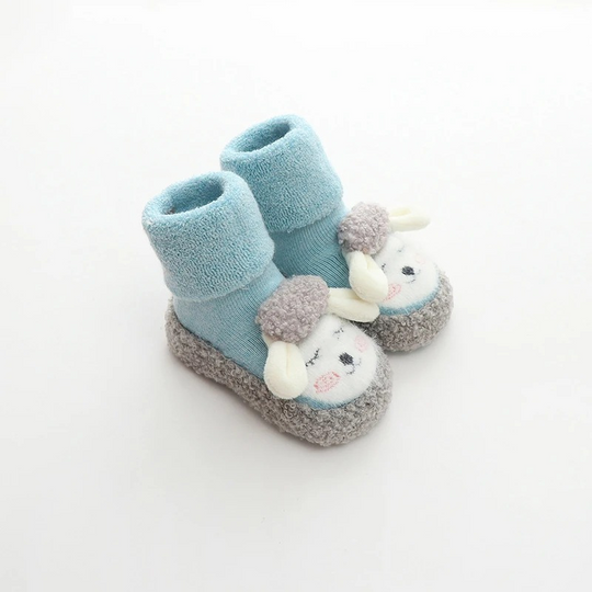MiloSteps™ KnuffelPootjes – Warme anti slip Babyschoentjes (0-2 jaar)