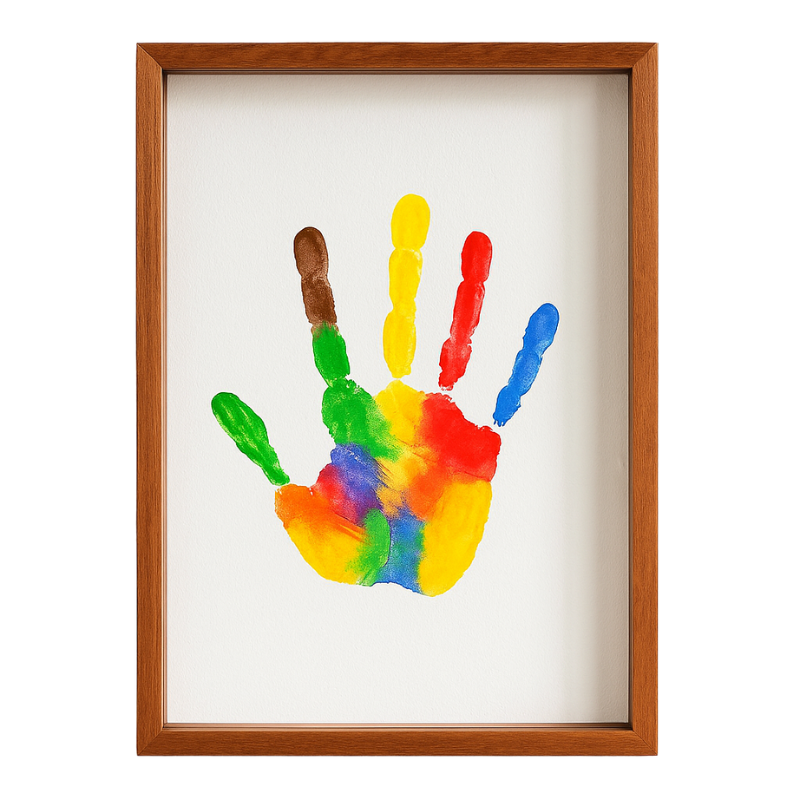 EverPrints™ – Handen die nooit vergeten worden – Herinneringsframe voor Familie