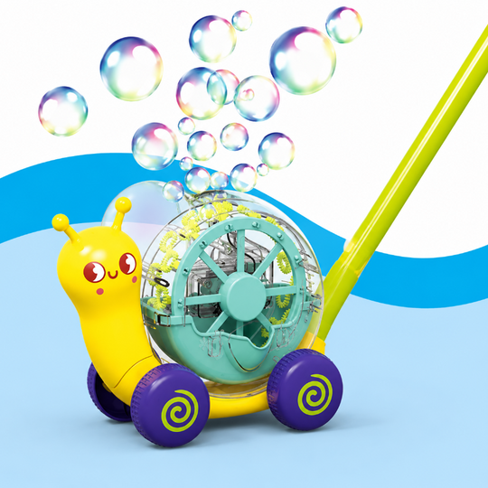 BubbelSlak slak bellenblaas geel - Milo & Moon