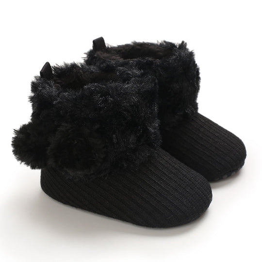 SnuggyPaws™ – Warme Baby Winterschoenen met Antislip Zool