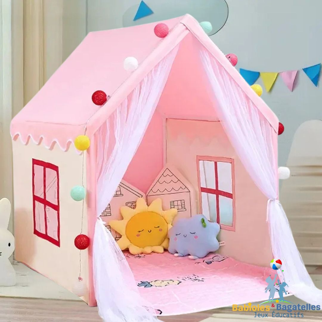 DreamCabin™ – Magische Kindercabine & Speeltent – Leeshoek, Bibliotheek & Rollenspel