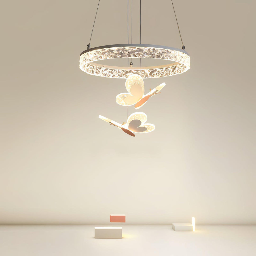 Acryl vlinder hanglamp kinderkamer design