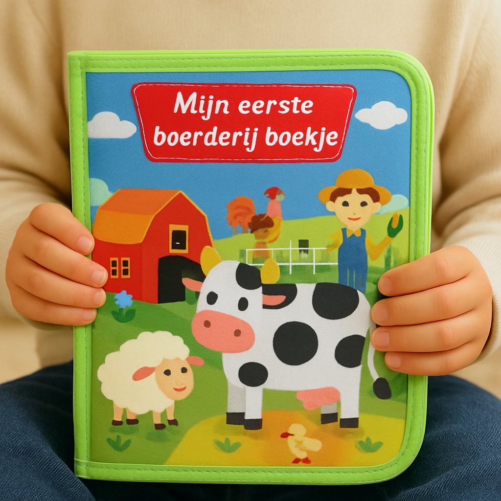 EduPlay™ – Montessori Activiteitenboek voor Peuters, Educatief & Sensorisch Speelgoed