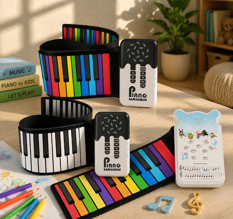Melodino oprolbare kinderpiano - Milo & Moon