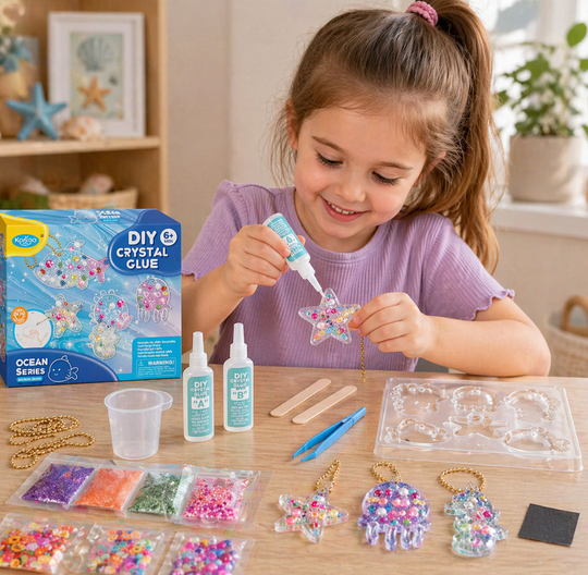 Fonkel DIY sleutelhanger knutselset - Milo & Moon