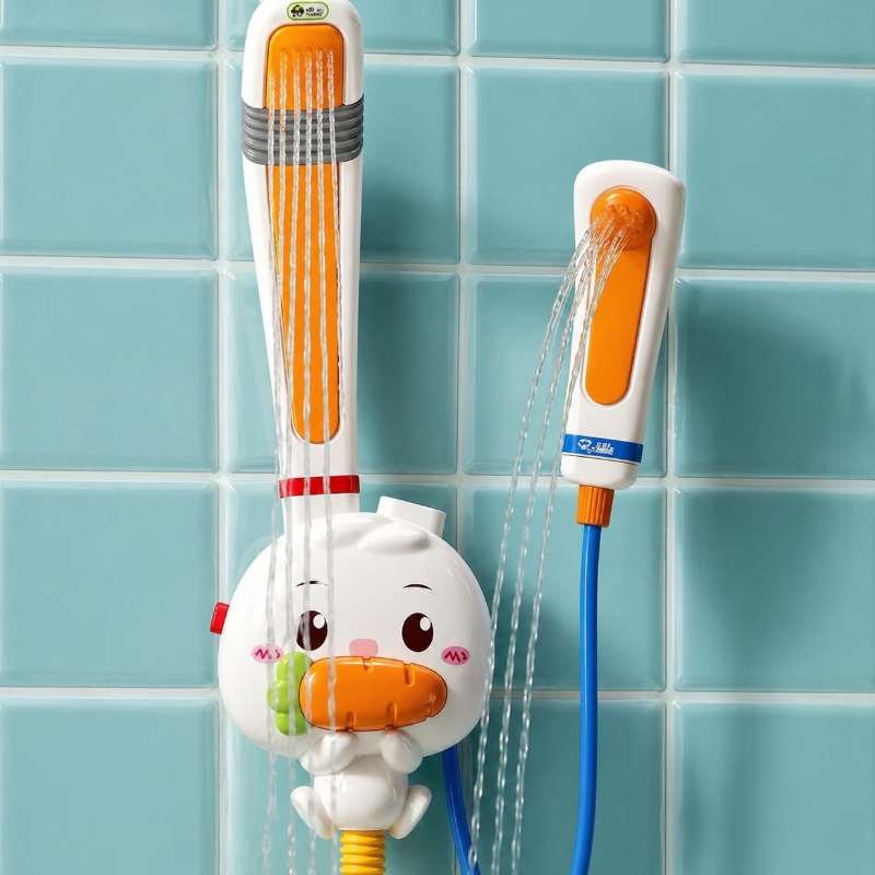 HopSplash badspeelgoed douche in gebruik - Milo & Moon