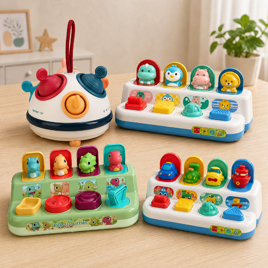 PopPret™ sensorisch baby speelgoed - Milo & Moon
